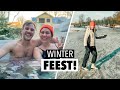 De vlog met de JACUZZI IN DE SNEEUW!