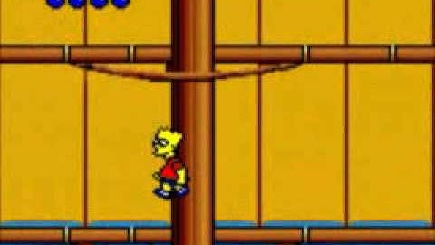 Simpsons, The Bart vs The World USA, Europe - Game Gear