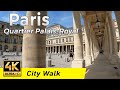 Paris  part 3 france  quartier palais royal  walking tour 4k u 60 fps with captions