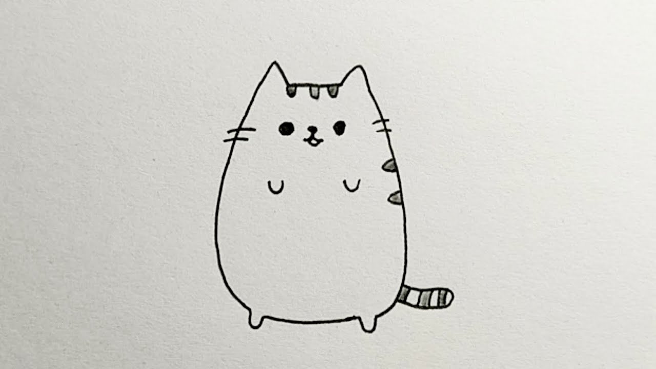 Daily Cat Drawings  Cartoon cat drawing Cat sketch Cat illustration