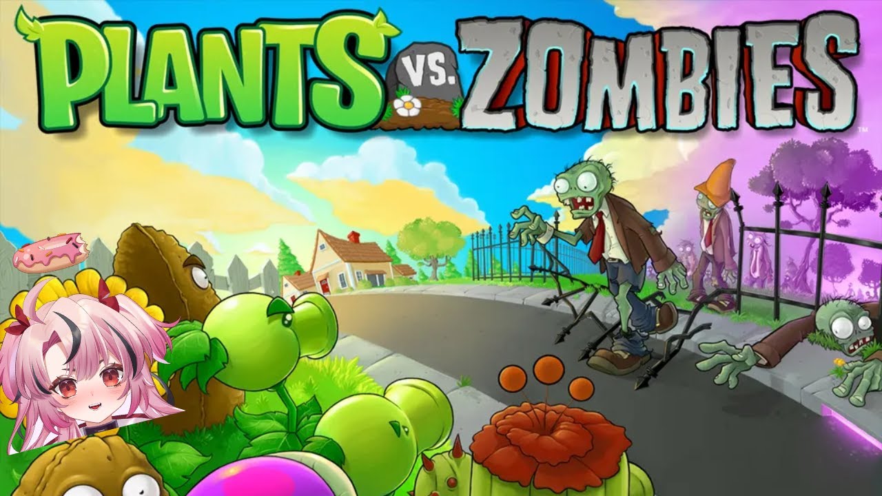 【plant vs zombie 】來玩玩老游戲，植物大戰僵尸！【萊卡·庫特莉亞芙卡Laika Kudryavka】 | MYViki
