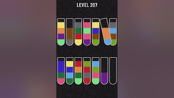 Water Sort Puzzle Level 207