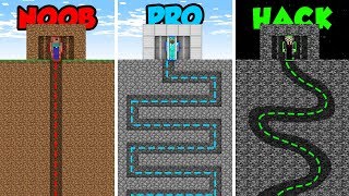 Minecraft NOOB vs. PRO. vs. HACKER: PRISON MAZE in Minecraft! (Animation)