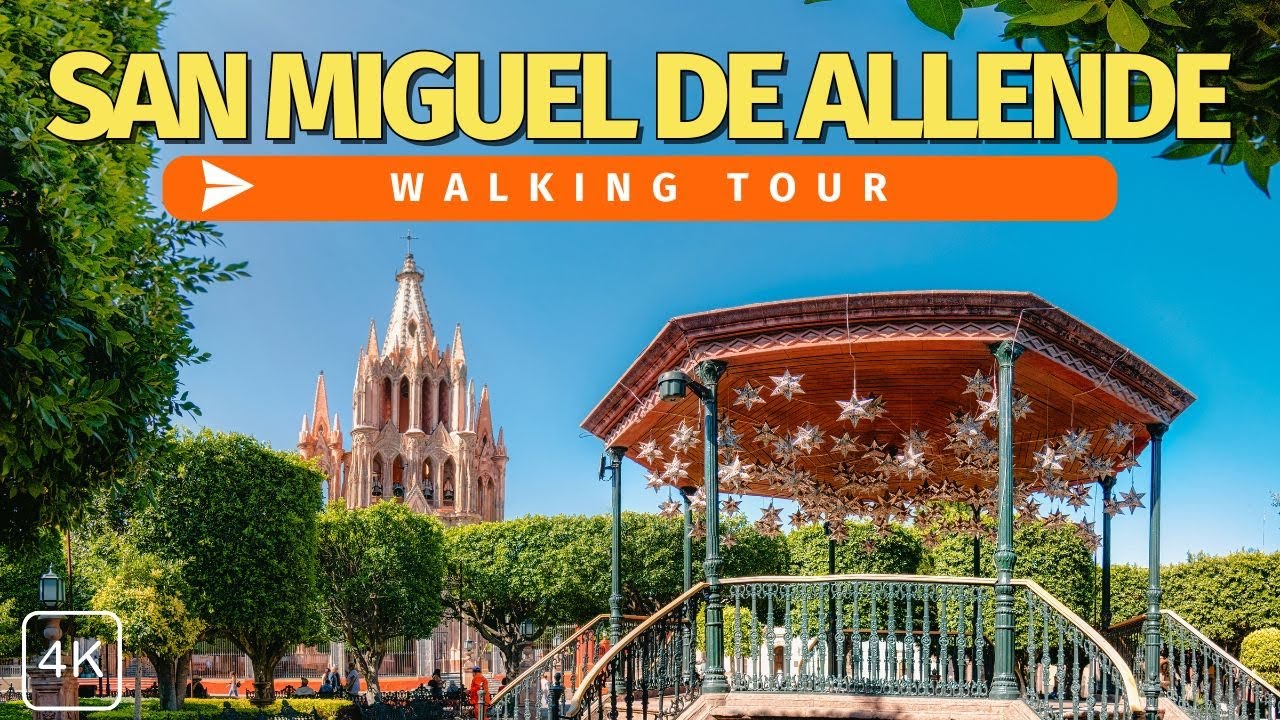 Messico | Allende Garden | Tour a Piedi 4K