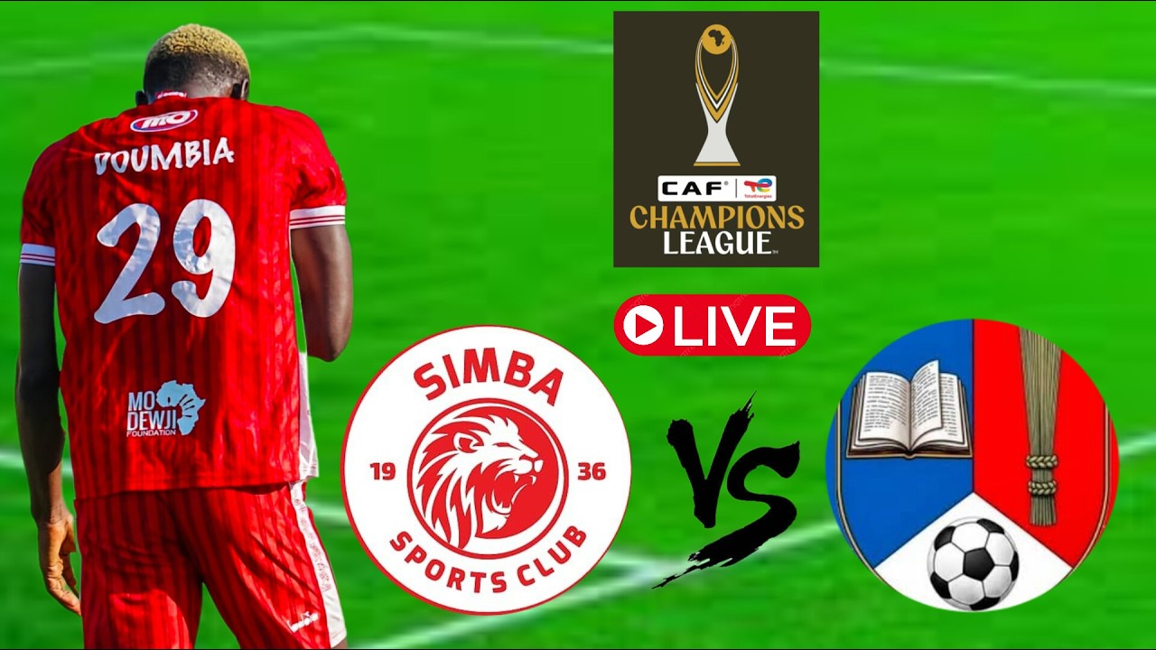 🚨LIVE: SIMBA SC   VS  15 DE AGOSTO   KIVUMBI LIGI YA MABINGWA AFRIKA