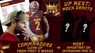 👑Commanders Kings LIVE!👑 | Clean Up On Aisle Commander + MOST Intriguing/Important Draft Add is...