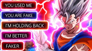 He Used To Be My Student. Now He's A Trash Talker. So I Used Beast Vegito And Put Him Down For Good