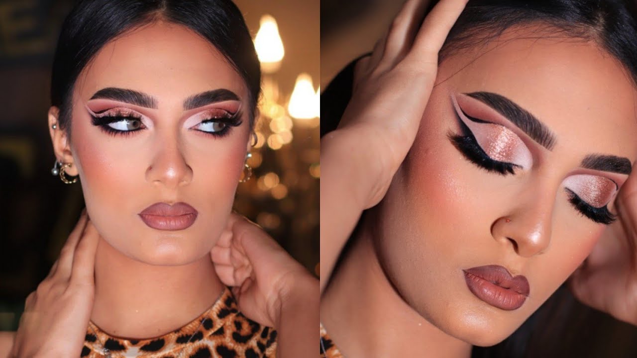 مكياج كت كريس بالشرح من الكورس الاحترافي اسراء الشاعر