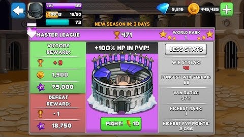 PvP fights | Tiny Gladiators