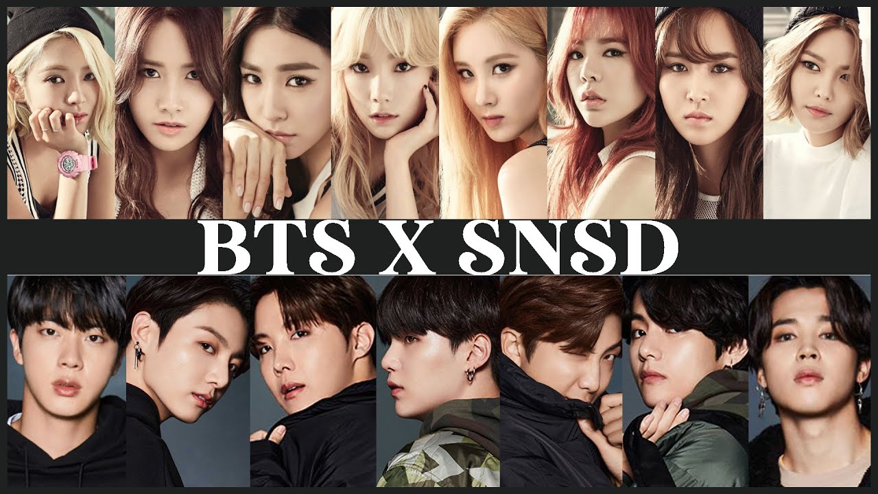BTS X SNSD MOMENTS (PART 4)