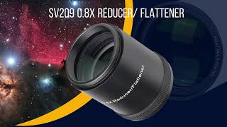 Svbony Sv209 Focal Reducerfield Flattener 0.8X For Sv550 122F7 Triplet Apo Refractor