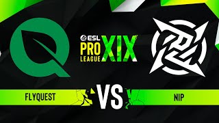 FlyQuest vs. NiP  Map 2 [Vertigo]  ESL Pro League Season 19  Group D