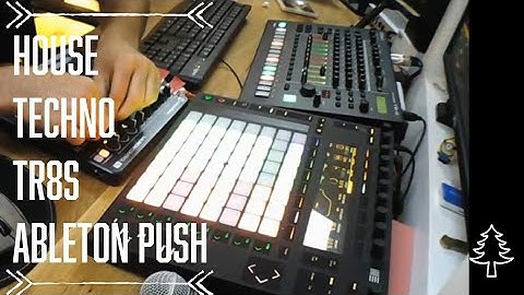 Ableton Push 2 and Roland TR8s Live Jam of Original House and Techno Productions