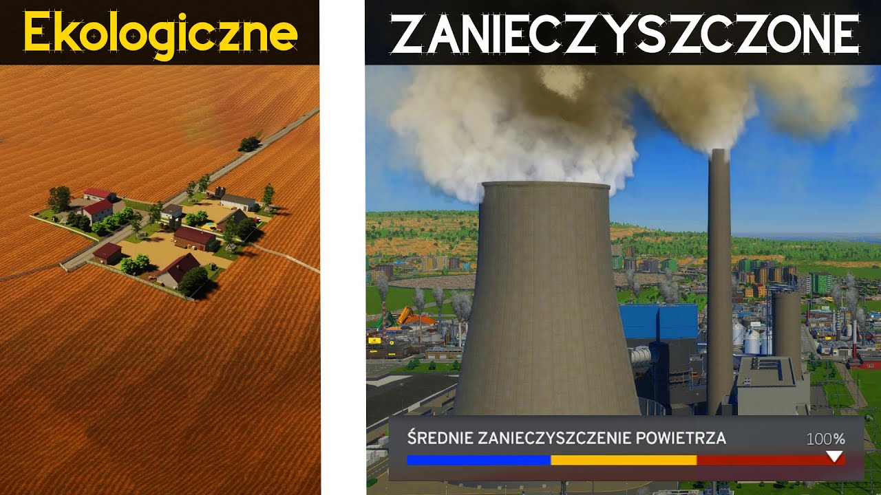 Jak zbudowałem NAJBARDZIEJ ZANIECZYSZCZONE MIASTO w grze Cities Skylines 2