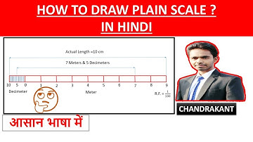 Plain Scale Problem-1 | Engineering Graphics |👍