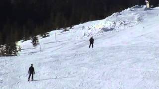 High Speed ski flyby
