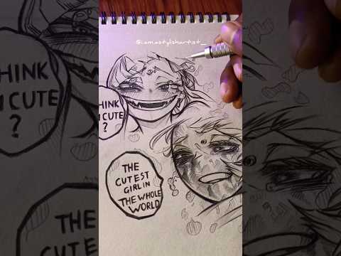Drawing Ochaco Uraraka