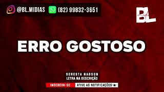 Karaokê Erro Gostoso - Simone Mendes (Playback Ritmo Seresta Nadson)