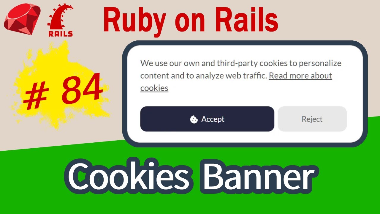 84 Cookies Consent Banner | SupeRails, image size:1280x720
