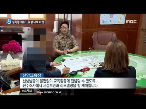 [목포MBC]여교사 성폭행 15일만에 대책회의(R)