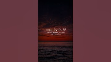 وأقم الصلاة طرفي النهار من سورة هود بصوت الشيخ عبدالرحمن الماجد
