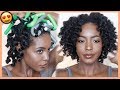 HOW TO: Defined & Bouncy Flexi Rod Set On Stretched Short / Medium Length 4 Type Hair