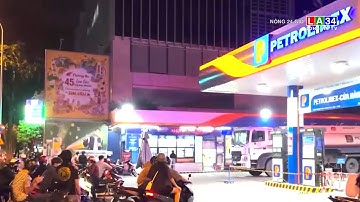 Nửa đêm, người dân Tp.HCM vẫn xếp hàng chờ đổ xăng  I LONG AN TV