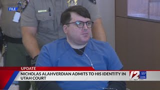Nicholas Alahverdian admits he faked his death, changed his name