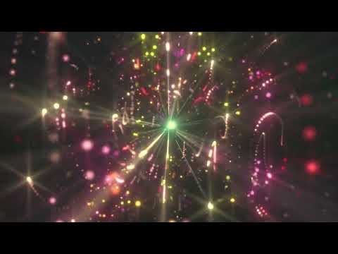 Happy holidays ║ 4K Super Happy Colorful Sparks - Motion Background - Edit Overlay HD
