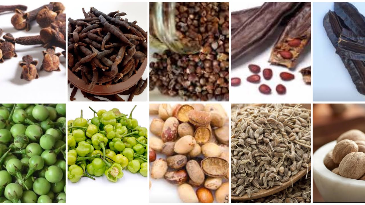 Your favorite Spices and their Ghanaian 🇬🇭 local names part 2 YouTube