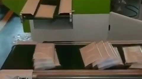 mask counting conveyor after bagging machine