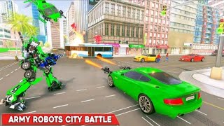 Army Bus Robot Transform War | Robot Wala Game | Robot Wala Car screenshot 5