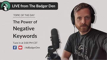 The Power of Negative Keywords