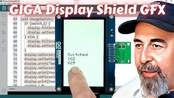 Arduino GIGA Display Shield GFX
