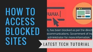 How to Access Blocked Sites/Url | Tech Soft screenshot 2