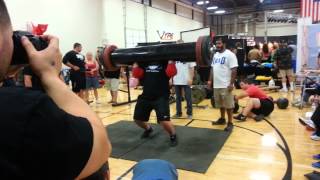 260lbs slater log branch warren classic