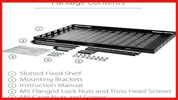 StarTech com 1U Adjustable Vented Server Rack Mount Shelf   175lbs