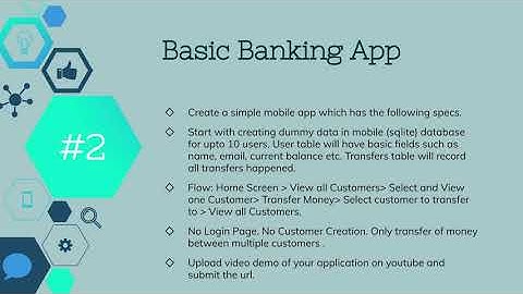 BASIC BANK APPLICATION The Sparks Foundation #TSF #GRIPJUNE21