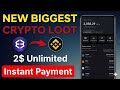 New Crypto Loot Per Number 2 Usdt | New Crypto Loot Offer| Crypto Loot Today | New Crypto Loot 2026