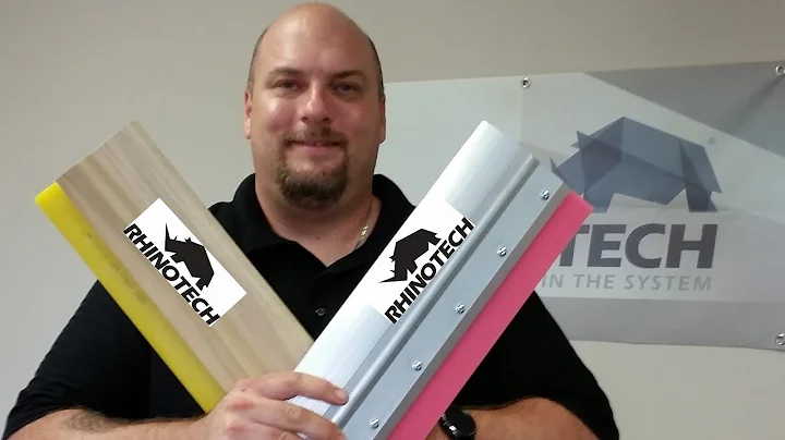 SQUEEGEES for SCREEN PRINTING