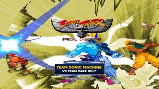 Team Sonic Machine vs Team Dark Bolt Street Fighter Spec Ops