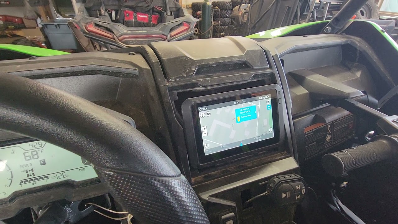 Update New kawasaki krx 1000 navigation unit install