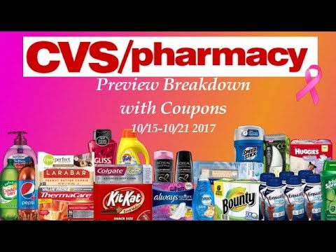 CVS Preview Breakdown w/ pics of coupons! 10/15-10/21 2017