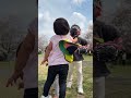 お花見して遊んだよ🥎#しまいにっき#年子姉妹＃1歳児#3歳児＃4歳児#shorts #嵐山 #お花見スポット