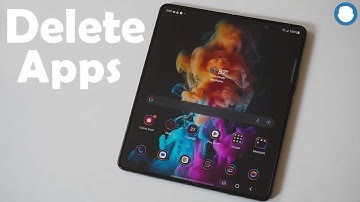 How To Delete Apps On Samsung Galaxy Z Fold 6 - Easy!