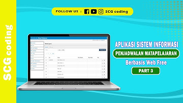 Aplikasi sistem informasi penjadwalan matapelajaran berbasis web free part 3