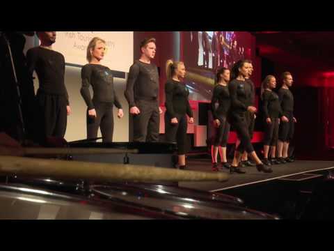 Slide Step Irish Dancers [With LED Drummers]