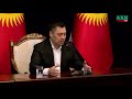 Садыр Жапаров о переговорах с другими политическими силами