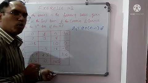 Arithmetic Progressions Exercise 1.2 Problem 1