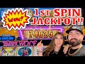 😱1ST SPIN JACKPOT🚨!! TIMBER WOLF SLOT MACHINE #PRIMER #GIRO #JACKPOT #FIRSTSPINJACKPOT